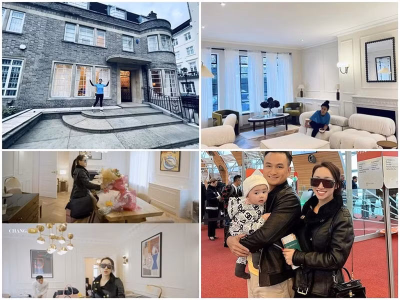 Tháng 12/2022, Chi Bảo cùng Lý Thùy Chang đưa con trai sang Anh thăm bà ngoại. Ở Anh, mẹ vợ Chi Bảo sống trong căn biệt thự, bên ngoài trông như một lâu đài cổ kính, bên trong nội thất sang trọng.