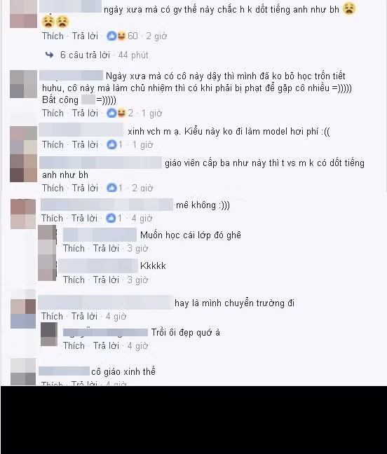 Cô giáo ngoại quốc trong đoạn clip này có dáng người rất cân đối, nổi bật nhất là mái tóc vàng buộc cao, khuôn mặt xinh đẹp và đặc biệt là nụ cười rạng rỡ khiến dân mạng như "tan chảy" sau khi xem vài giây đầu của clip. Chỉ trong khoảng thời gian ngắn, đoạn clip này đã hút đến hơn nửa triệu lượt xem và gần 10 nghìn lượt thích, chia sẻ từ dân mạng Việt. Rất đông các bạn học sinh, teen đã vào bình luận, cho rằng nếu được một cô giáo xinh đẹp như vậy dạy tiếng Anh thì thực sự họ "không thể không đến lớp" mỗi ngày. Thậm chí có bạn còn bình luận hài hước rằng: "Vì cô giáo, ốm liệt giường em cũng sẽ bò đến lớp".