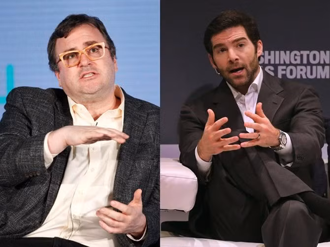 5. Reid Hoffman - Đồng sáng lập kiêm CEO LinkedIn và Jeff Weiner - CEO LinkedIn: Hồi tháng 3/2016, Weiner đã chia 14 triệu USD cổ phiếu thưởng cho người lao động ở lại LinkedIn sau khi cổ phiếu của công ty giảm 40% sau báo cáo thu nhập hồi tháng Hai. Weiner hy vọng động thái này sẽ giúp phục hồi năng lực của nhân viên và nâng cao tinh thần của họ. 