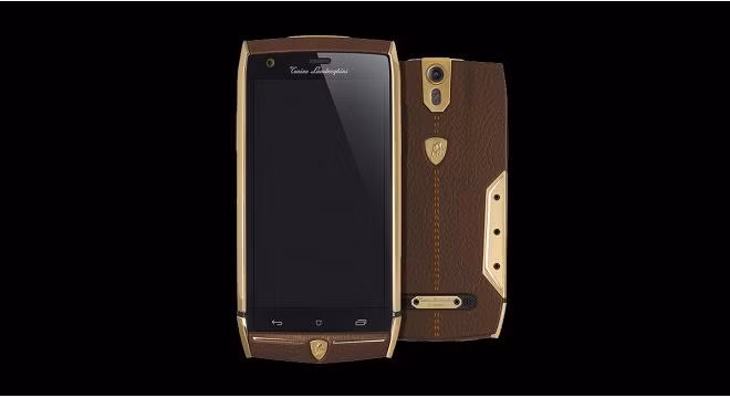 5. Tonino Lamborghini 88 Tauri. Nếu là fan của dòng xe Lamborghini, bạn sẽ không thể bỏ qua chiếc điện thoại này như một phụ kiện hoàn hảo. 88 Tauri của Lamborghini có phần thân cấu thành từ da và thép không gỉ.