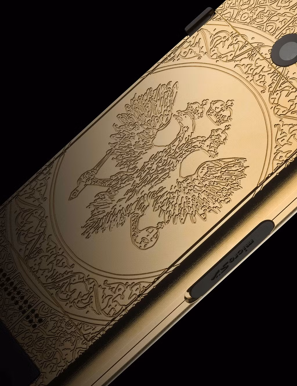 Hình ảnh chú chim đại bàng hai đầu, một đầu hướng về đông, một đầu hướng về tây, từng song hành cùng Đế chế Đông La Mã từ thế kỷ thứ 4 đến thế kỷ 15 sau Công nguyên, trước khi trở thành biểu tượng của Đế chế Nga hùng mạnh từ thế kỷ 15. Cây quyền trượng và quả cầu vàng trên móng vuốt của thần điểu tượng trưng cho quyền lực của Giáo hội Chính thống giáo Nga và Sa hoàng.