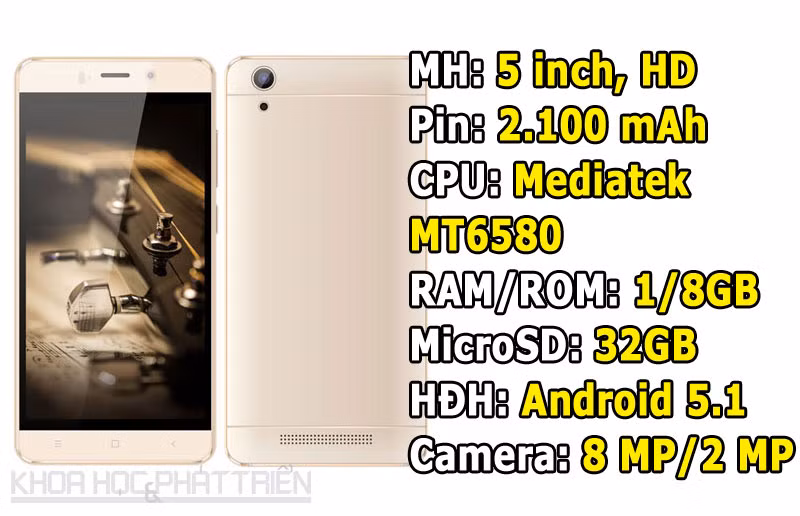 Mobell Nova F3 (1,69 triệu đồng).