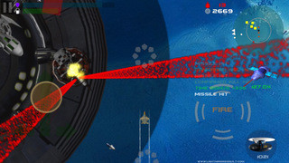 4. Lightning Assault. Hiện tại ứng dụng được tải về miễn phí, giá thông thường 99 cent. Đây là trò chơi mà đặt bạn trong nhiệm vụ của một máy bay chiến đấu hiện đại nhằm mục đích bắn hạ các UFO (vật thể bay không xác định) và làm nổ tung các tàu mẹ.