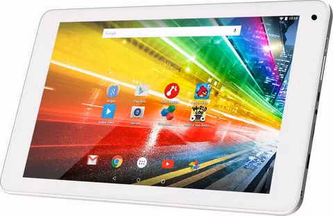 Archos 101c Platinum 16 GB. Được niêm yết với giá 120 euro, Archos 101c Platinum bản 16GB là mô hình máy tính bảng sang trọng với màn hình 10 inch chạy phiên bản hệ điều hành Android Lollipop, bộ xử lý lõi tứ và RAM 1GB.