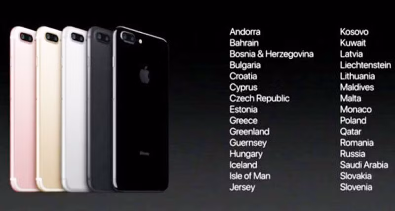 Danh sách các nước ở đợt bán hàng thứ 2.