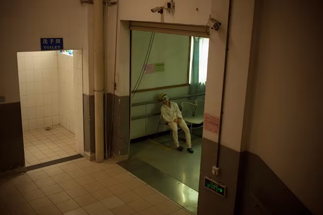 Trong giờ làm việc, dễ dàng bắt gặp các nhân viên, đặc biệt nhân viên bảo vệ ngủ ở những tư thế khó coi: trên bàn làm việc, ghế, trong phòng thí nghiệm.