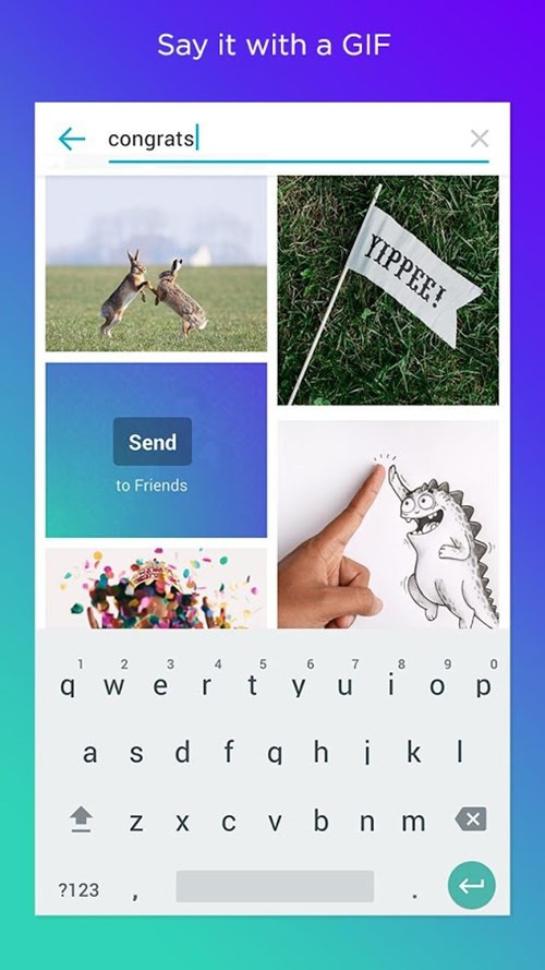 Tính năng gửi ảnh GIF