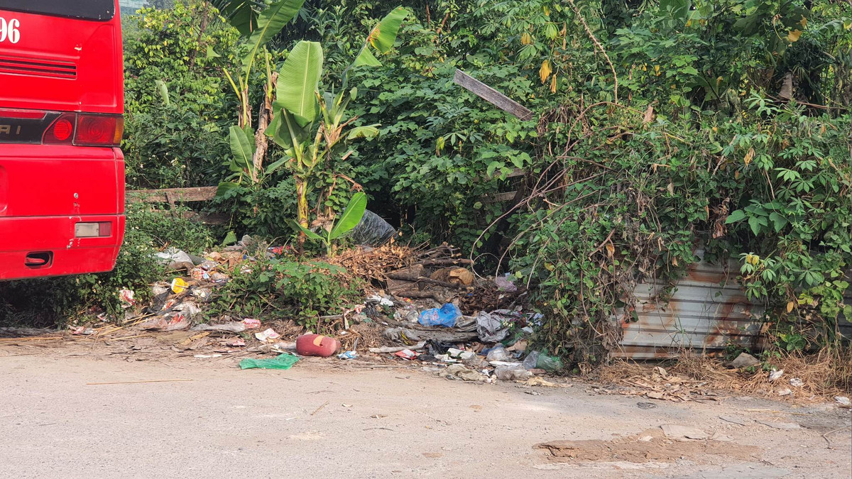 Trong khu tập thể VOV Mễ Trì còn tồn tại một số khoảng đất trống, chưa xây dựng các dự án theo quy hoạch nên nhiều người dân cả nội khu và người dân xung quanh vẫn đổ rác trộm tại đây.