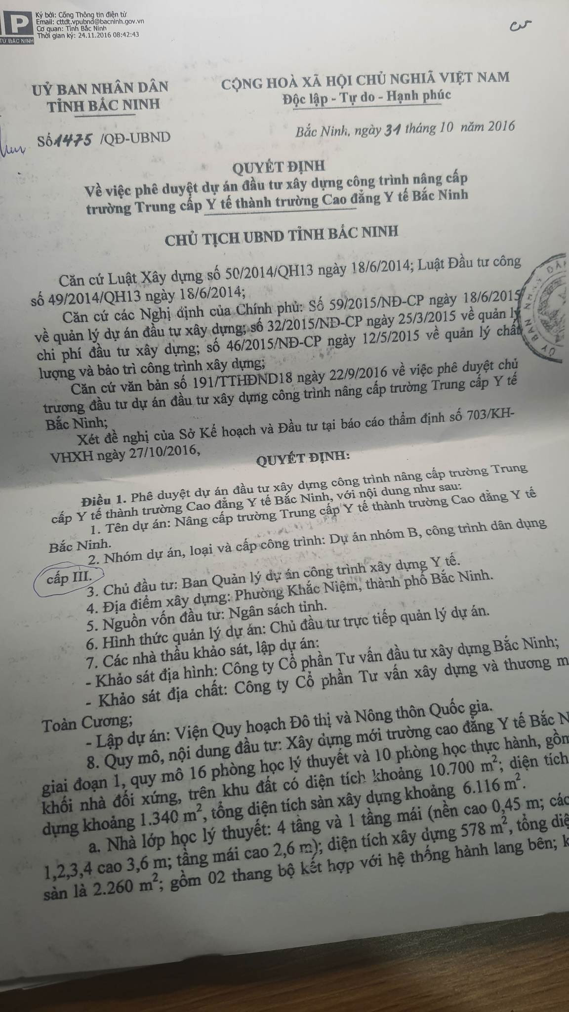 Dự án Trung tâm kiểm soát bệnh tật Bắc Ninh: Nhà thầu gian lận? - Hình 2 Du an Trung tam kiem soat benh tat Bac Ninh: Nha thau gian lan?-Hinh-2
