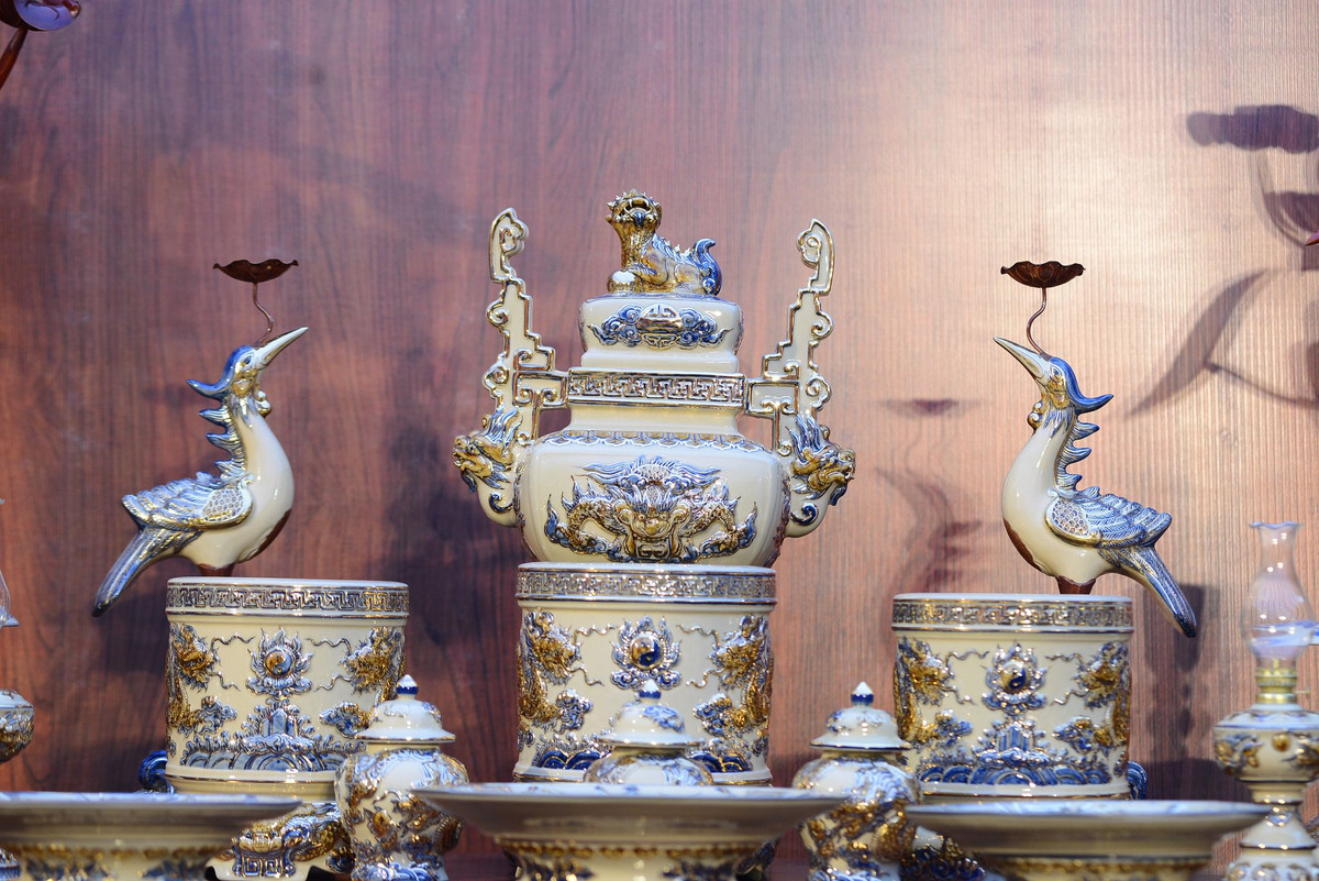 Các sản phẩm được làm theo lối thuần Việt chứ không bị ảnh hưởng Trung Quốc.