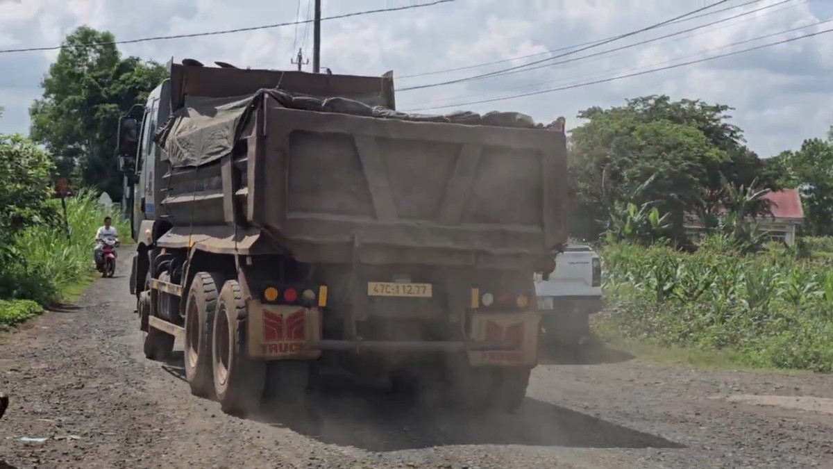 Krông Pắk: Dân “kêu trời” vì xe chở đá băm nát đường dân sinh - Hình 12 Krong Pak: Dan “keu troi” vi xe cho da bam nat duong dan sinh-Hinh-12