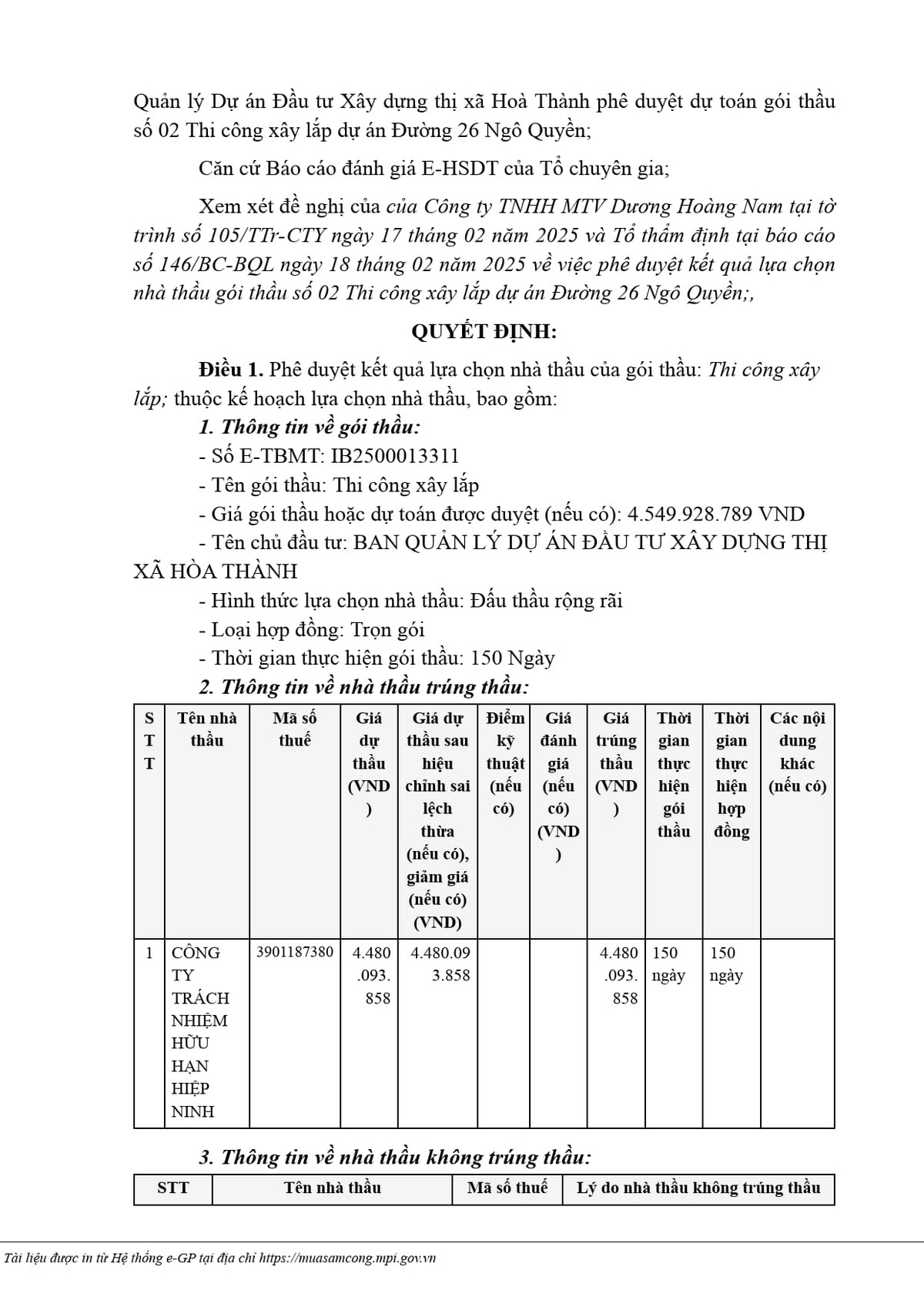 Tay Ninh: 2 goi thau lam duong ve tay Cong ty Hiep Ninh-Hinh-2