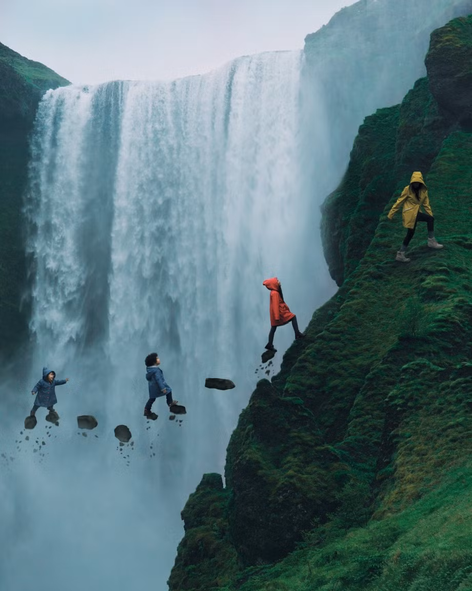 Qua từng bức ảnh, người xem có thể cảm nhận được cuộc sống vô cùng kỳ thú của cả gia đình cô Vanessa.