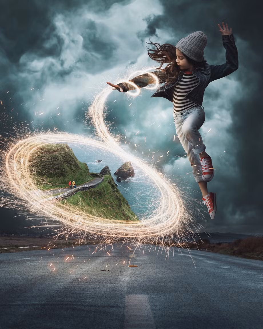 Bản thân mỗi một đứa trẻ đã vô cùng sáng tạo và tràn ngập trí tưởng tượng.