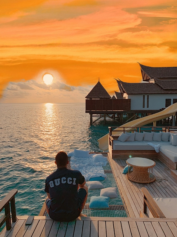 Vu Khac Tiep o villa 150 trieu/dem tai thien duong du lich Maldives-Hinh-9