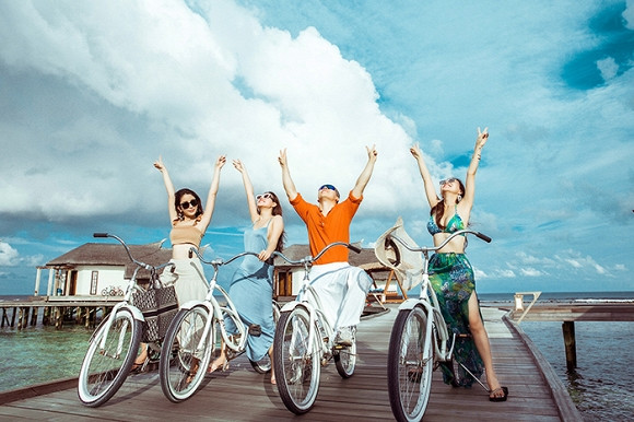 Vu Khac Tiep o villa 150 trieu/dem tai thien duong du lich Maldives-Hinh-2