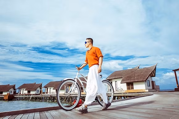 Vu Khac Tiep o villa 150 trieu/dem tai thien duong du lich Maldives