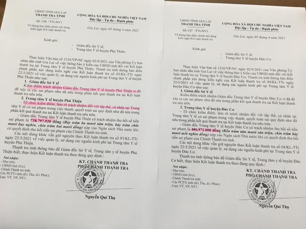 4 GD Trung tam y te Gia Lai chi sai ngan sach 2,2 ty... co “bay ghe“?-Hinh-2