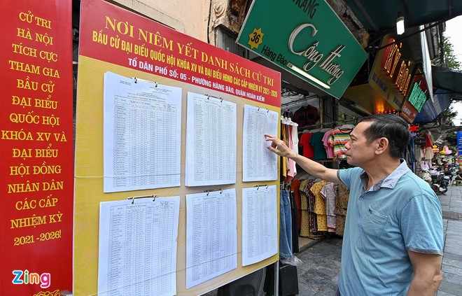 Tong bi thu ung cu o quan Ba Dinh, Dong Da, Hai Ba Trung