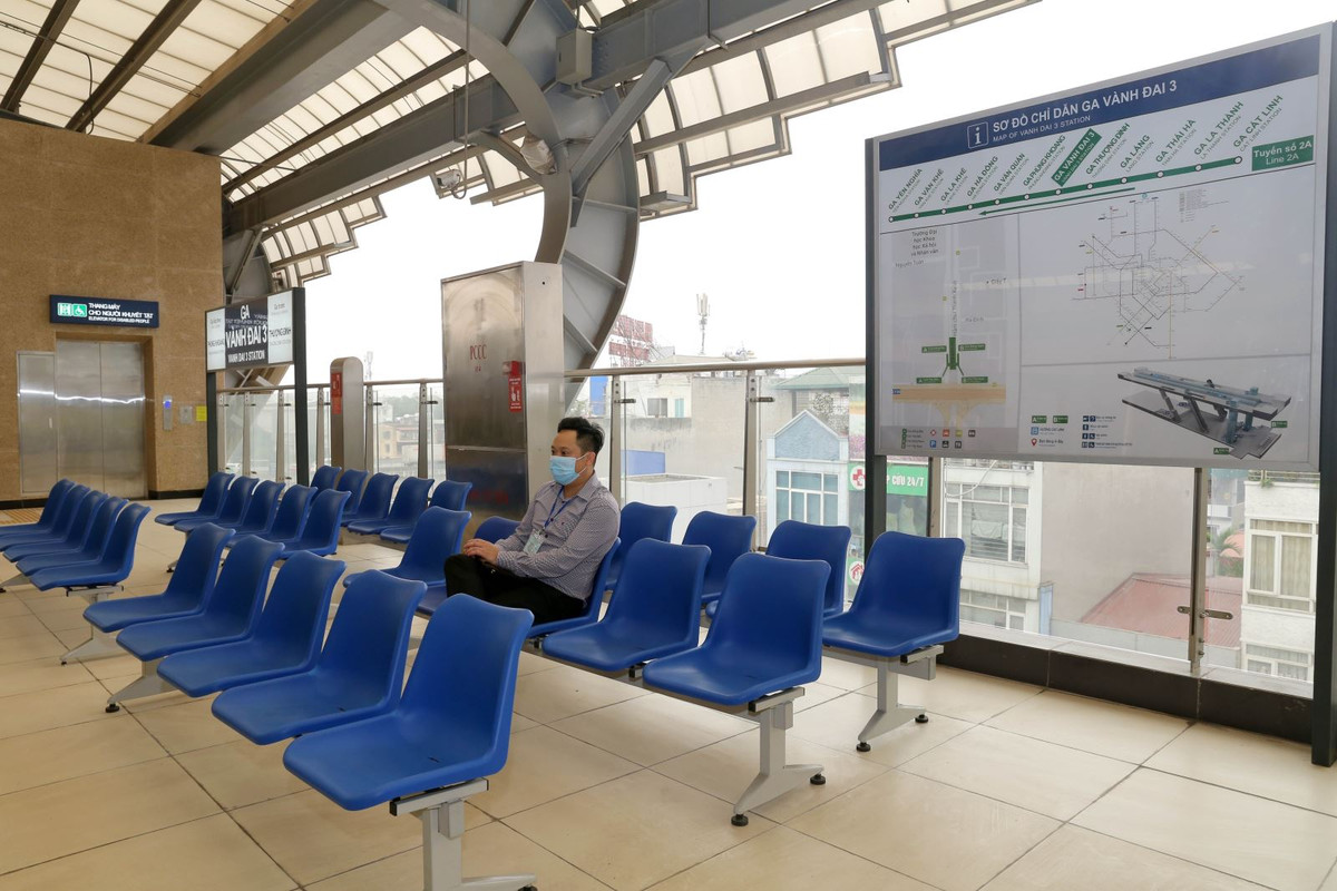 Nhà chờ hành khách. (Ảnh: Tin Tức)