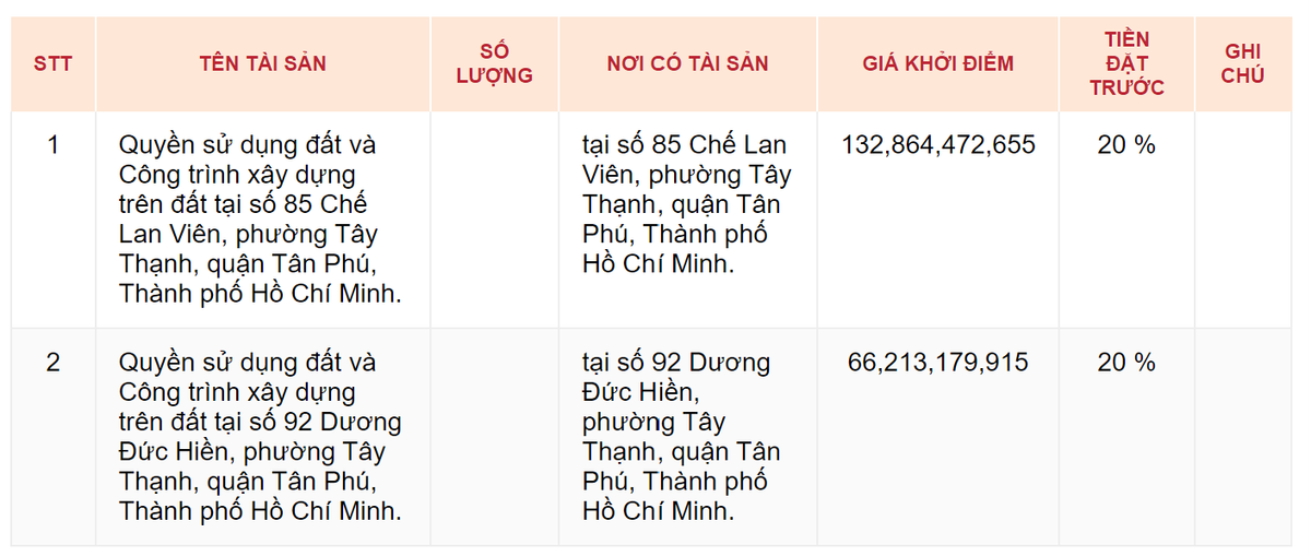 Gan 200 ty dong cho hai bat dong san bi ke bien, dau gia