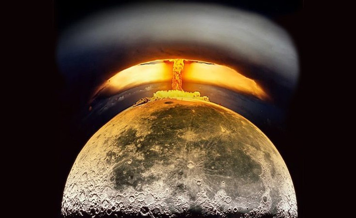 Khi đó, đám mây hình nấm hình thành từ vụ nổ sẽ được chiếu sáng bởi Mặt Trời. Nhờ vậy, người dân trên Trái đất có thể nhìn rõ vụ nổ.