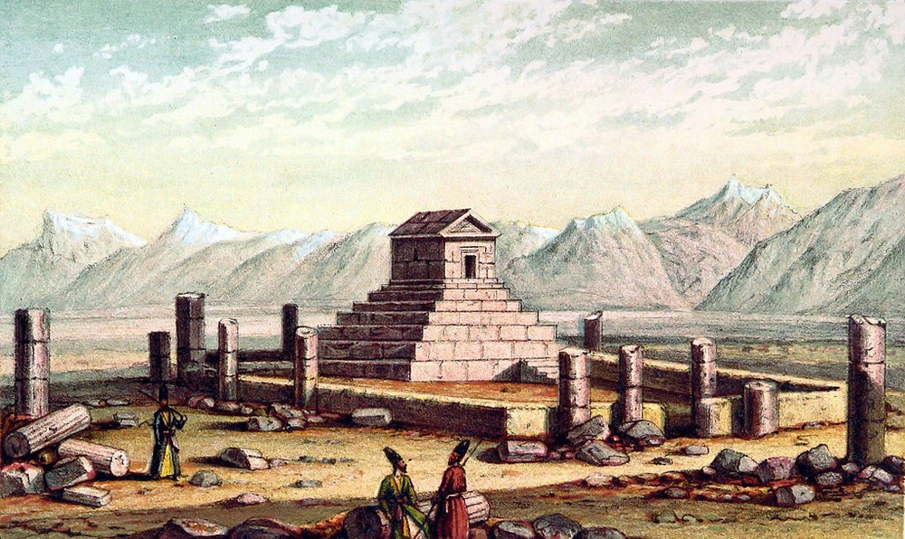 Nằm ở Pasargadae, thủ đô của đế quốc Achaemenid dưới thời Cyrus Đại đế (năm 559 - 530 trước Công nguyên) tại vùng đất ngày nay của Iran, ngôi mộ của Cyrus Đại đế được xem là công trình chống động đất lâu đời nhất thế giới.