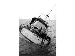 5 tuần sau khi mất liên lạc, con tàu Joyita được tìm thấy trong tình trạng rất xấu đó là bị nghiêng. Dù vậy, con tàu không bị chìm.