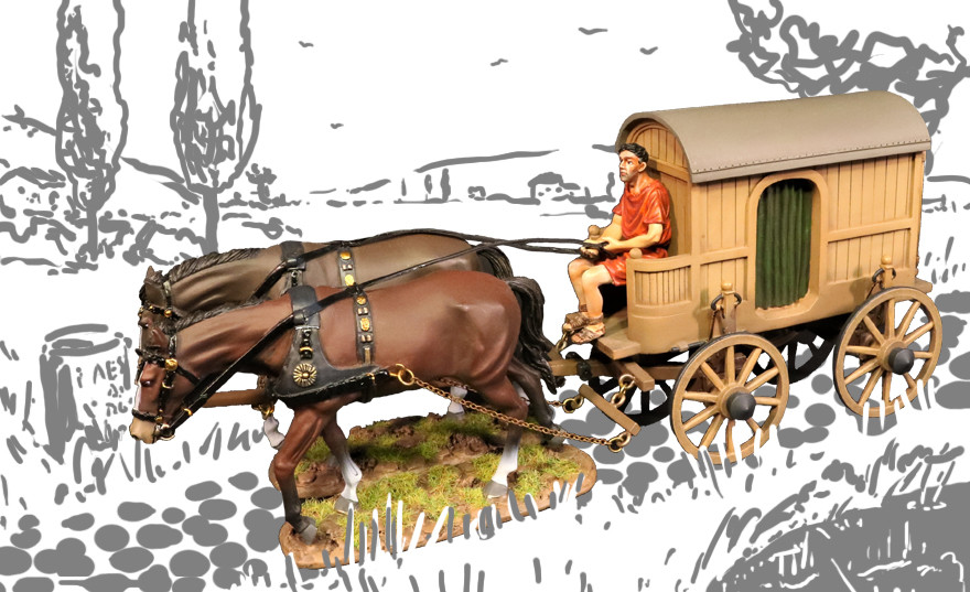 Trong đó, hành trình di chuyển của người dân La Mã từ Rome đến vùng đất ngày nay là Naples thường mất hơn 6 ngày.