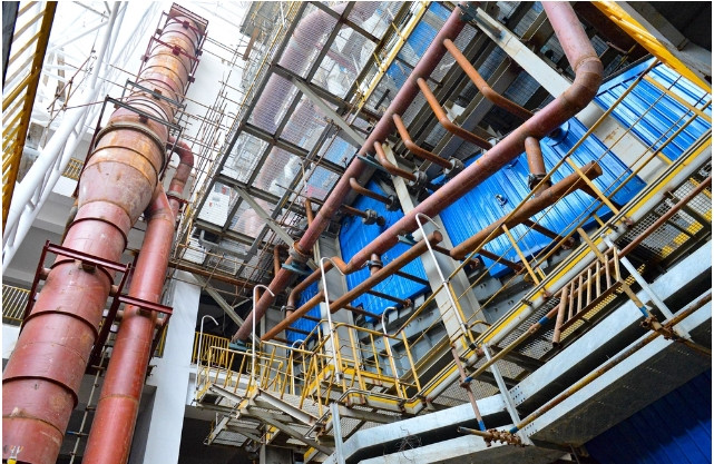 Cận cảnh khu vực lò đốt rác của nhà máy điện rác 7.000 tỷ đồng ở Sóc Sơn.