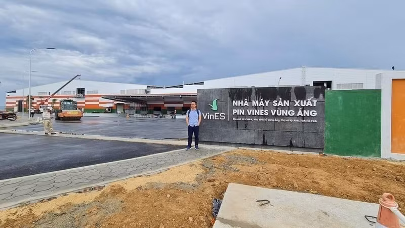 Nha may pin thu 2 o Ha Tinh cua Tap doan Vingroup khung co nao?
