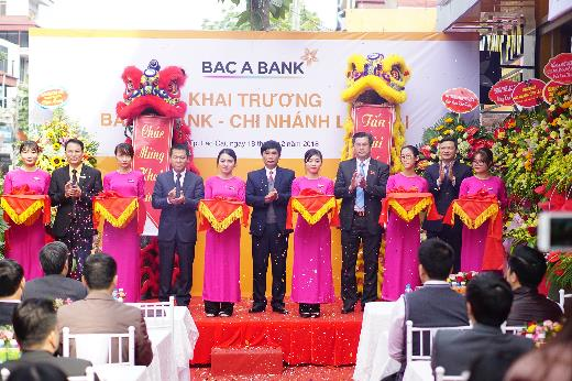 BAC A BANK khai truong chi nhanh Lao Cai - diem dung chan giau tiem nang phat trien