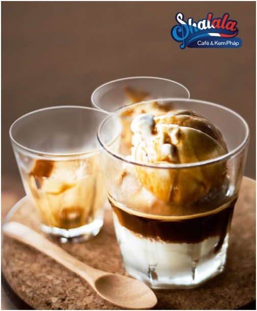 Affogato Cone - bien tau tu thuc uong tru danh Italy va oc que