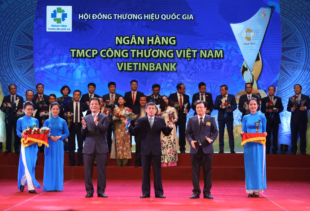 VietinBank lan thu 5 lien tiep dat giai Thuong hieu Quoc gia