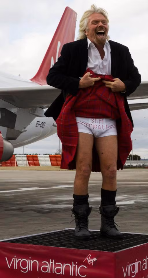 Khoảng khắc khó đỡ của tỷ phú cá tính. (Ảnh: Pinterest)