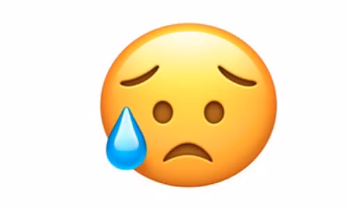 Không ít người sử dụng biểu tượng cảm xúc này khi khóc trong khi nó vốn được tạo ra để thể hiện sự thất vọng hay tiếc nuối.