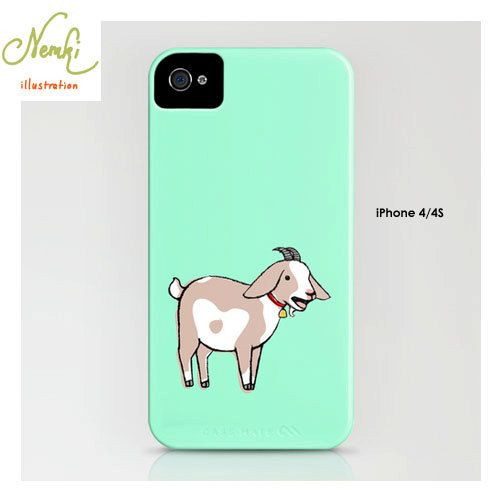 Bộ vỏ iPhone 4/4s đẹp mắt cho người tuổi mùi. Ảnh: Pinterest.