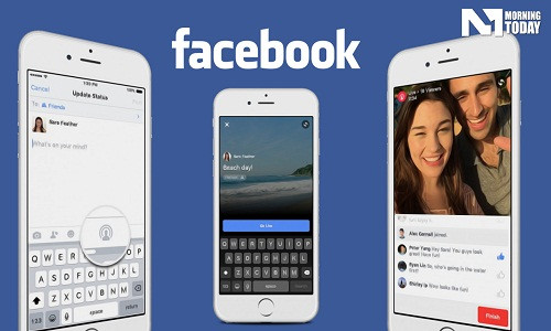 Trong quá trình live stream, người dùng có thể biết được bao nhiêu người đang xem video cũng như đọc được bình luận của người khác về video. Ảnh: MorningToday.