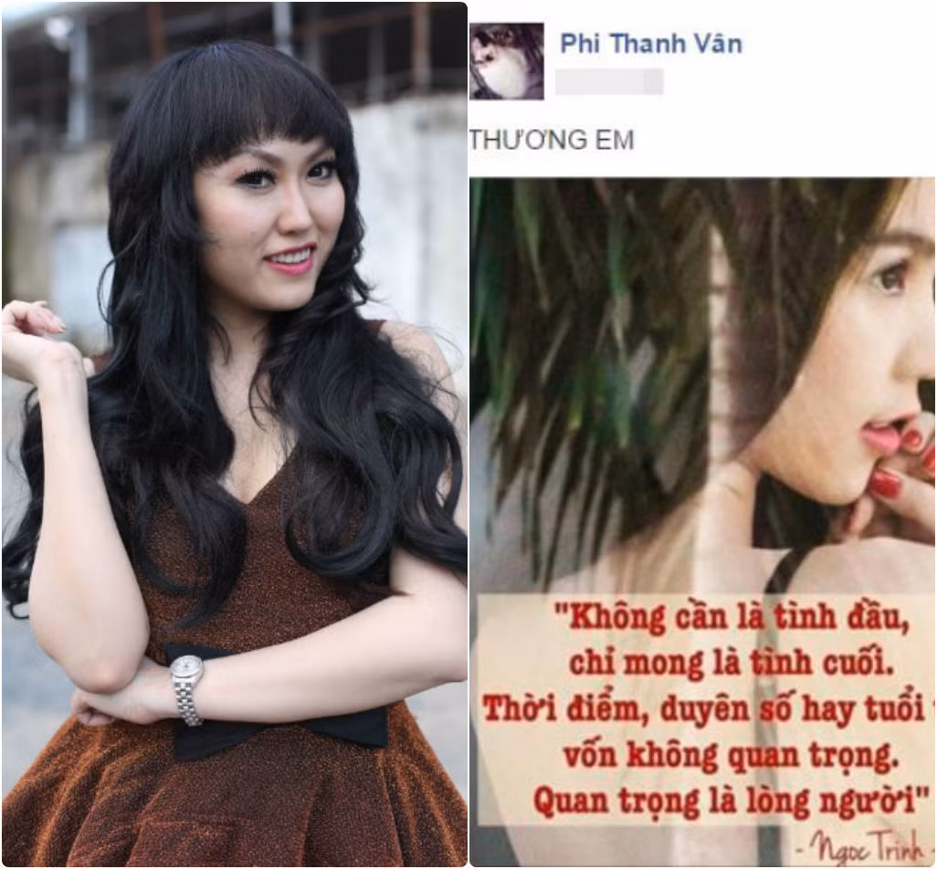 Phi Thanh Vân lên tiếng thương Ngọc Trinh khi cô được đồn đoán có mối tình "ông cháu".