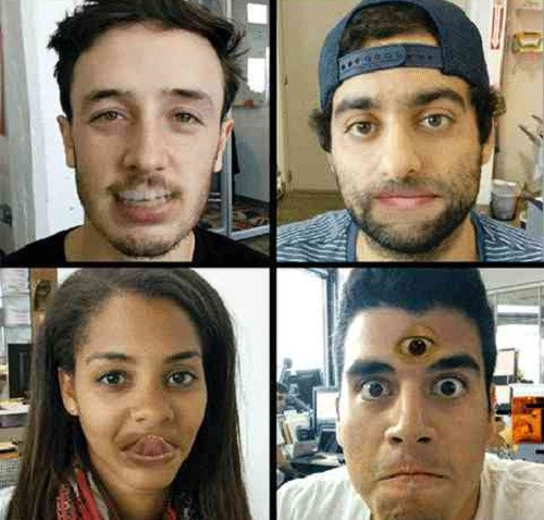 Swap Lip là ứng dụng trên Android, cho phép bạn chuyển đổi các bộ phận của khuôn mặt bạn với các phần khác. Ảnh: PhoneDog.