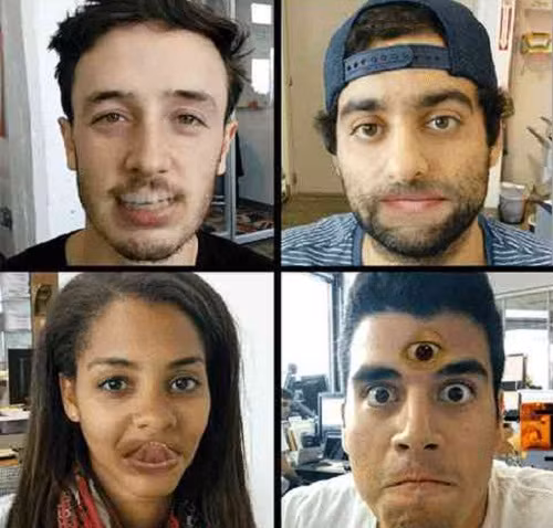 Swap Lip là ứng dụng trên Android, cho phép bạn chuyển đổi các bộ phận của khuôn mặt bạn với các phần khác. Ảnh: PhoneDog.