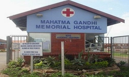 Bệnh viện Mahatma Gandhi, nơi anh Mkhize được cấp cứu sau khi ra khỏi nhà xác.
