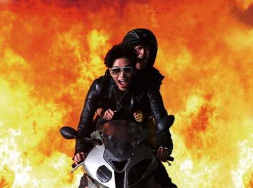 Màn cháy nổ đoạn đầu trong phim bom tấn "Quick" là một bữa tiệc kỹ xảo theo phong cách Hollywood. Ảnh: M.S.