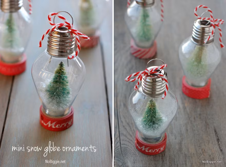 Những quả cầu tuyết đẹp mắt. Ảnh: Boredpanda.