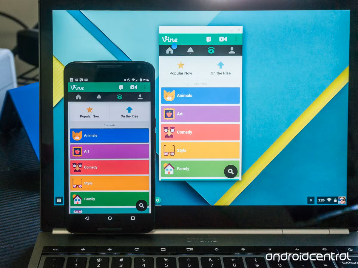 Lâu nay người ta vẫn mặc định cài Window mỗi khi mua một chiếc máy thì khó ai có thể hình dung việc sử dụng hệ điều hành Android trên desktop như thế nào. Ảnh: Androidcentral.