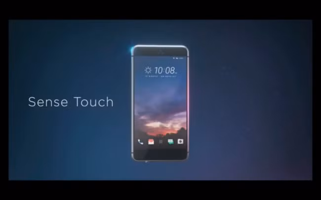HTC Ocean là ý tưởng tuyệt vời về một chiếc điện thoại của HTC trong năm 2017. Trong đó, sản phẩm sẽ có khung sườn được thiết kế để cảm ứng cho phép điều khiển theo ngữ cảnh màn hình. Ảnh: Pocket-lint.