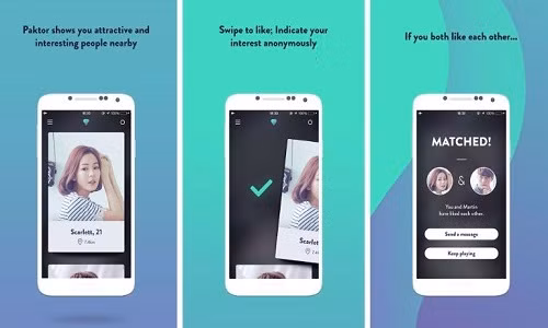 Paktor là ứng dụng hẹn hò giúp người dùng tìm thấy một nửa tình yêu trong phạm vi gần và nhanh nhất. Ứng dụng cho phép bạn dễ dàng gặp gỡ những người có cùng sở thích qua tính năng Group Chat. Ảnh: Channel NewsAsia.