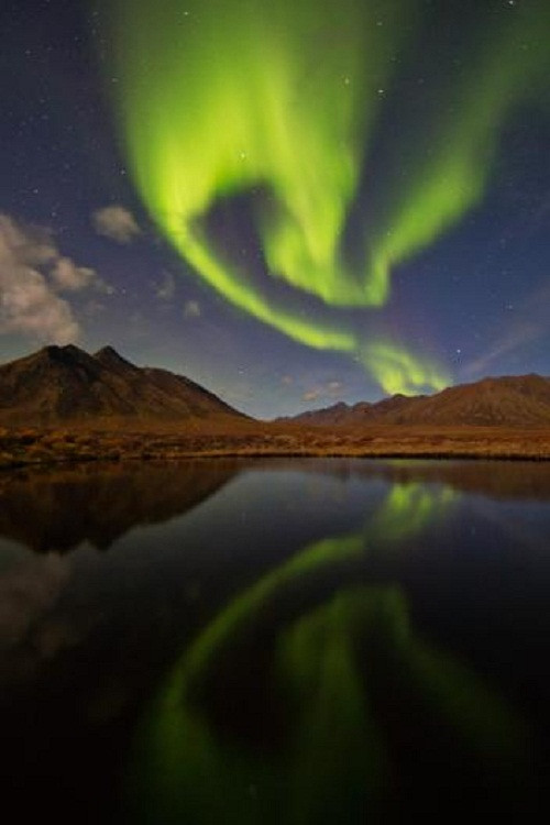 Cực quang sau cơn bão trên bầu trời Canada. Nguồn ảnh: Nationalgeographic