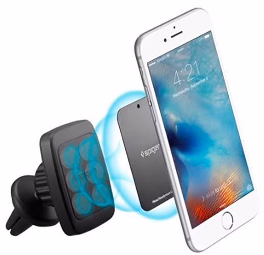 Phụ kiện kết nối iPhone 7 và xe đạp hoặc xe máy. Bạn có thể vừa di chuyển, vừa nghe nhạc, vừa nhận GPS.