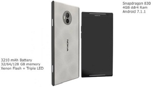 Ngoài ra, C1 còn sở hữu viên pin 3210 mAh cùng bộ nhớ trong nhiều lựa chọn 32GB, 64GB và 128GB. Ảnh: Gsmarena.